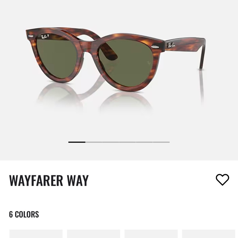 Ray-Ban Brown Wayfarer Sunglasses